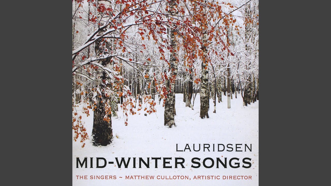 Les Chansons Des Roses: V. Dirait-On (Morten Lauridsen, piano)