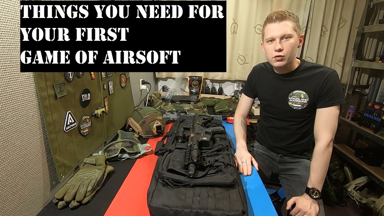 Airsoft things you need for your first game of Airsoft