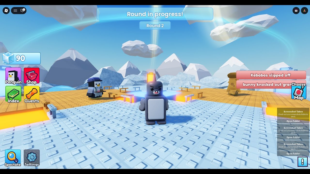 primul episod de knockout 🐧