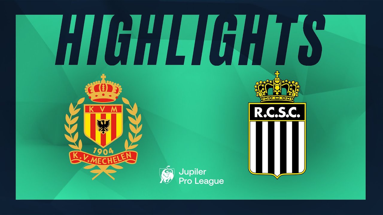 KV Mechelen - Sporting Charleroi hoogtepunten