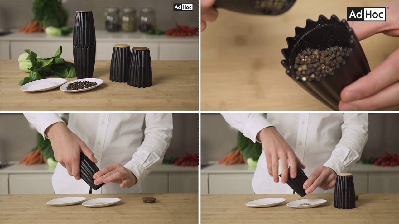 Magnetische Doppel- und Einzelm&uuml;hle MagTwo von AdHoc, MP905