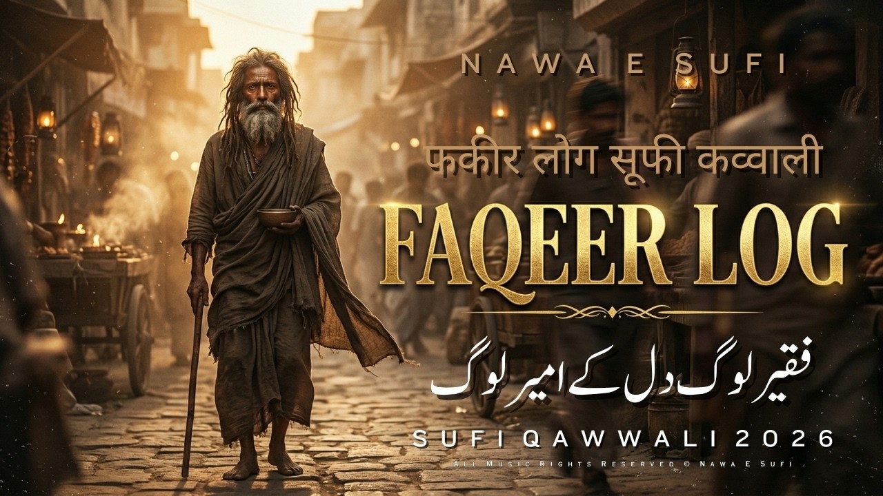 FAQEER LOG | Heartbreaking Sufi Qawwali | Emotional Sufi Kalam | Nawa E Sufi - Devotional Song