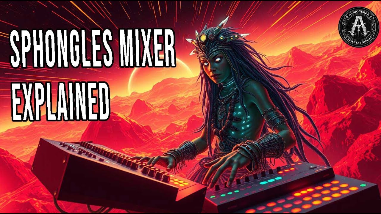 Sphongle Explains his INSANE LIVE SETUP to us Earthlings