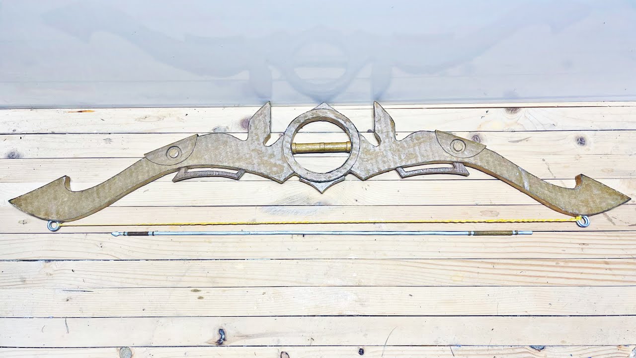 How to make an extremely strong cardboard bow