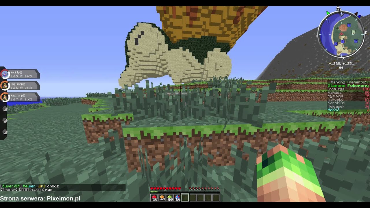 Pixelmon.pl Od zera do legendarnego trenera! Odc. 1