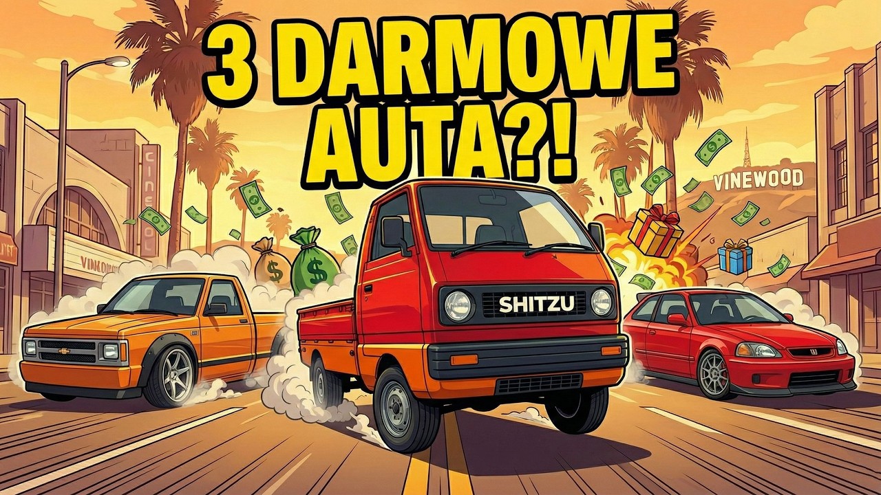 ODBIERZ 3 AUTA ZA DARMO! 🎁 Nowe Shitzu Keitora (GTA Online)