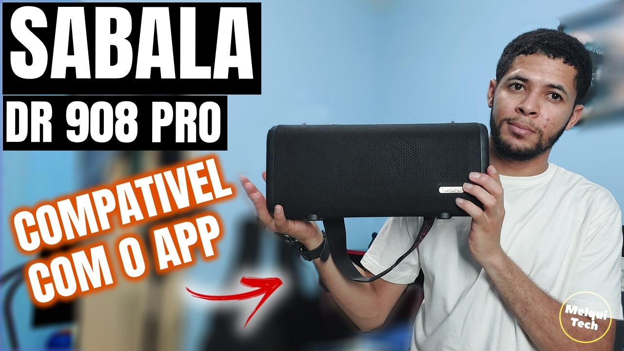 SABALA DR 908 PRO. Unboxing e Teste com o Aplicativo Sabala.
