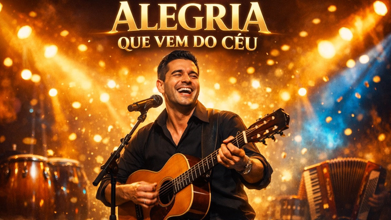 Alegria Que Vem do Céu | Merengue + Bachata + Samba Gospel (Louvor Dançante 2026)