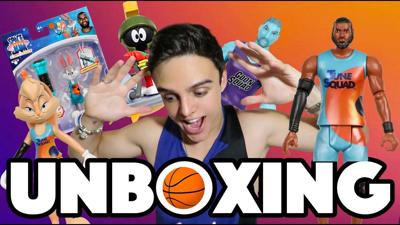 ABRIENDO LAS FIGURAS DE SPACE JAM A NEW LEGACY / NAVY