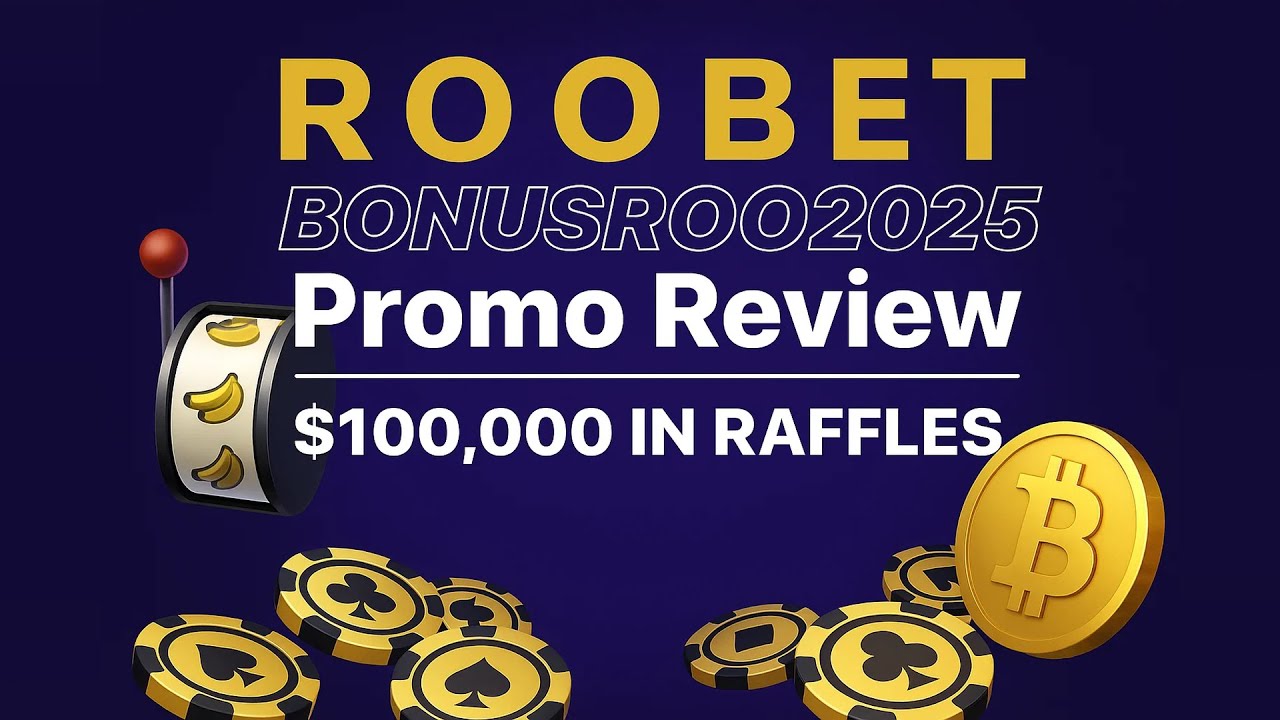 Roobet Code "BONUSROO2025" — Access $100K Raffles + Cashback (NEW Roobet Code Review 2025)