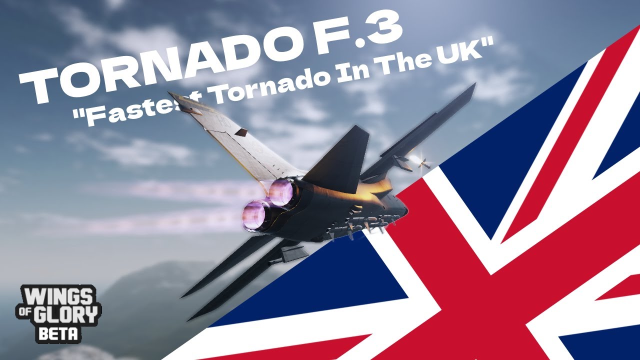 Tornado F.3 In Wings Of Glory Roblox! | Gameplay + Review + Tips