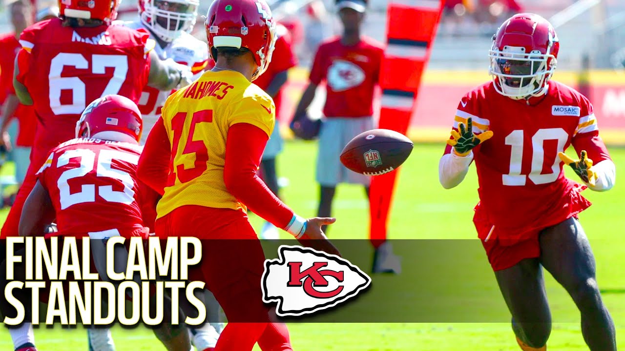 Chiefs Camp Report - Lucas Niang, WRs and DBs +  Wrapping Camp up