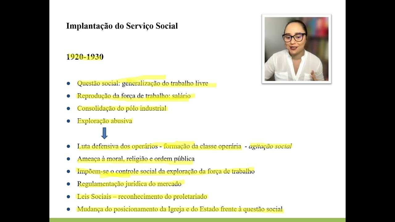 Fundamentos Históricos e Teórico-Metodológicos do Serviço Social | Profa Bruna Miranda