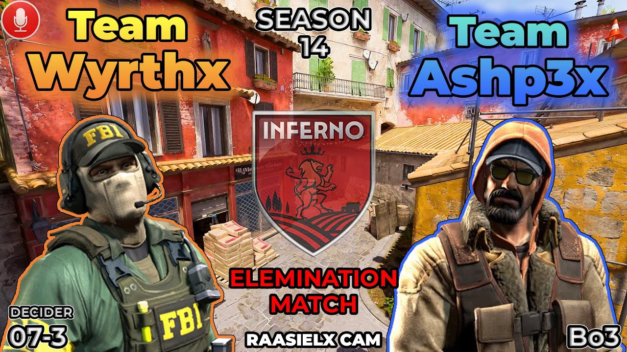 TEAM WYRTHX 🆚 TEAM ASHP3X | Bo3 | INFERNO | GROUP A-ELEMINATION MATCH | CPL SEASON 14 | MATCH 7.3