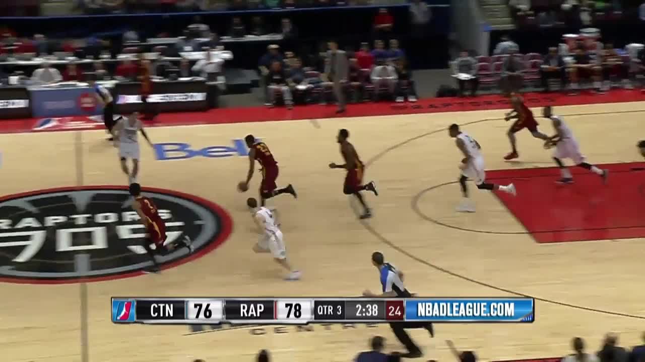 Eric Moreland with the rejection vs. the 905