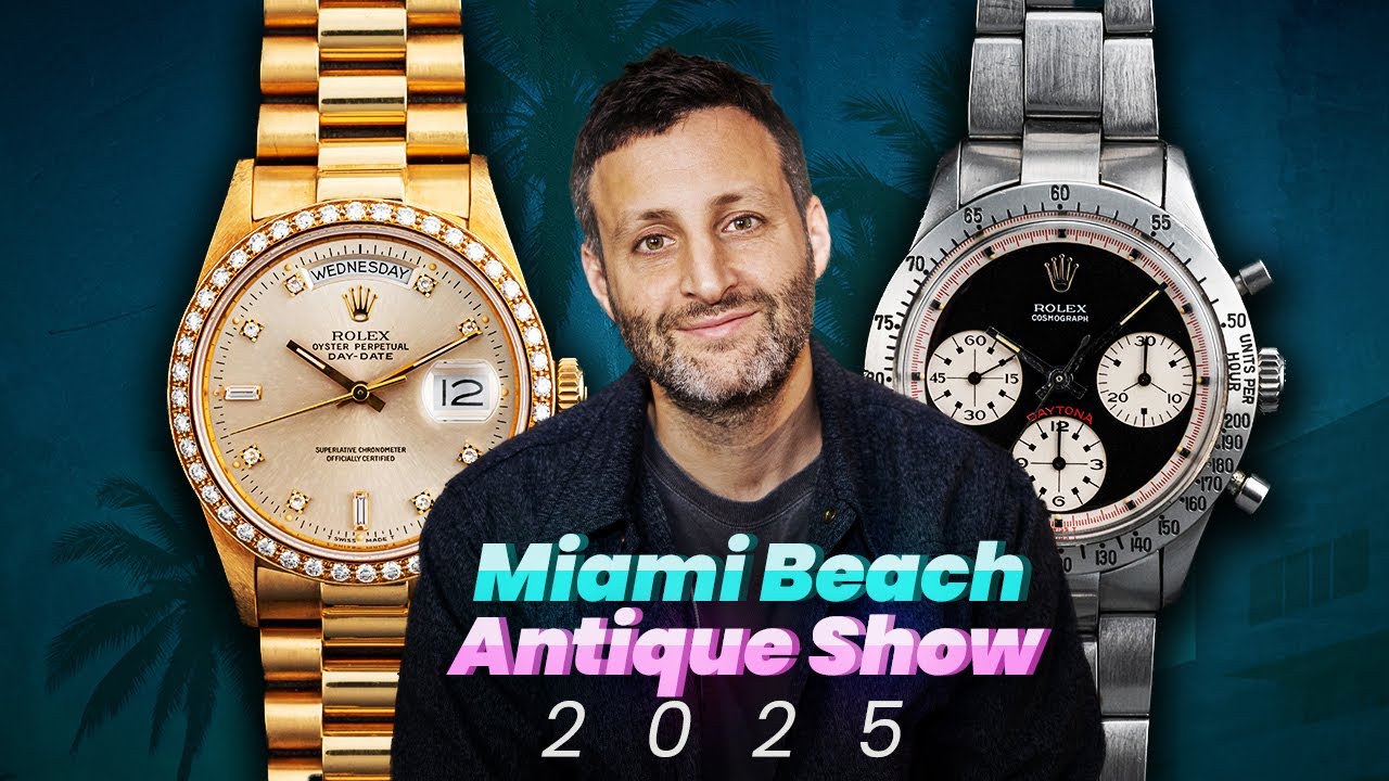 Biggest Vintage Watch Event In The World! Miami Beach Antique Show &lsquo;25