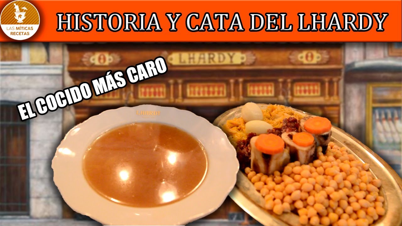 El RESTAURANTE que lo CAMBIÓ TODO en la ESPAÑA del SIGLO XIX. LHARDY y su FAMOSO y CARO COCIDO