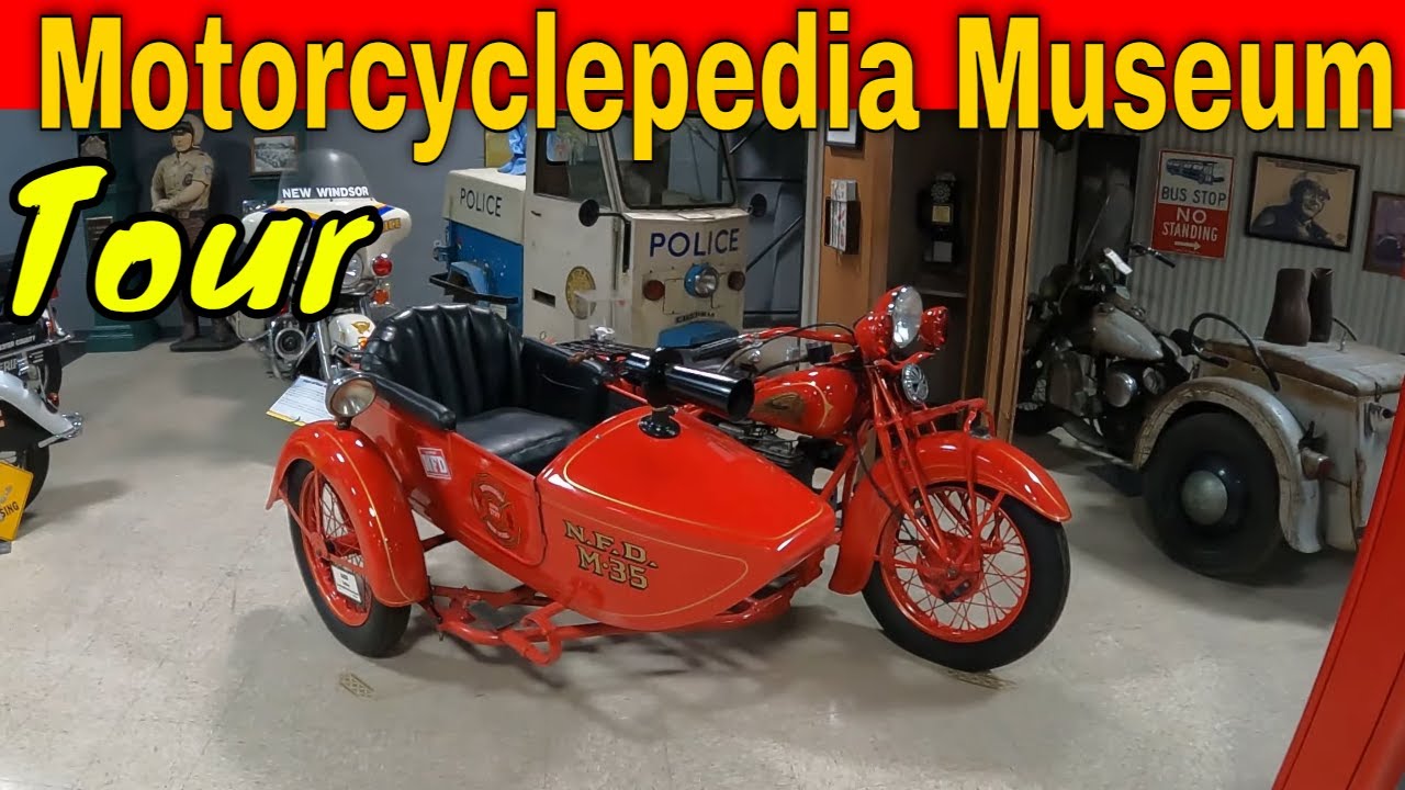 Motorcyclepedia Museum Tour:  Movie Bikes, Choppers, and Antique Motorcycles