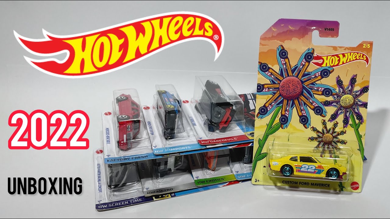 HOT WHEELS 2022 - ACHADOS EM CAÇADAS!