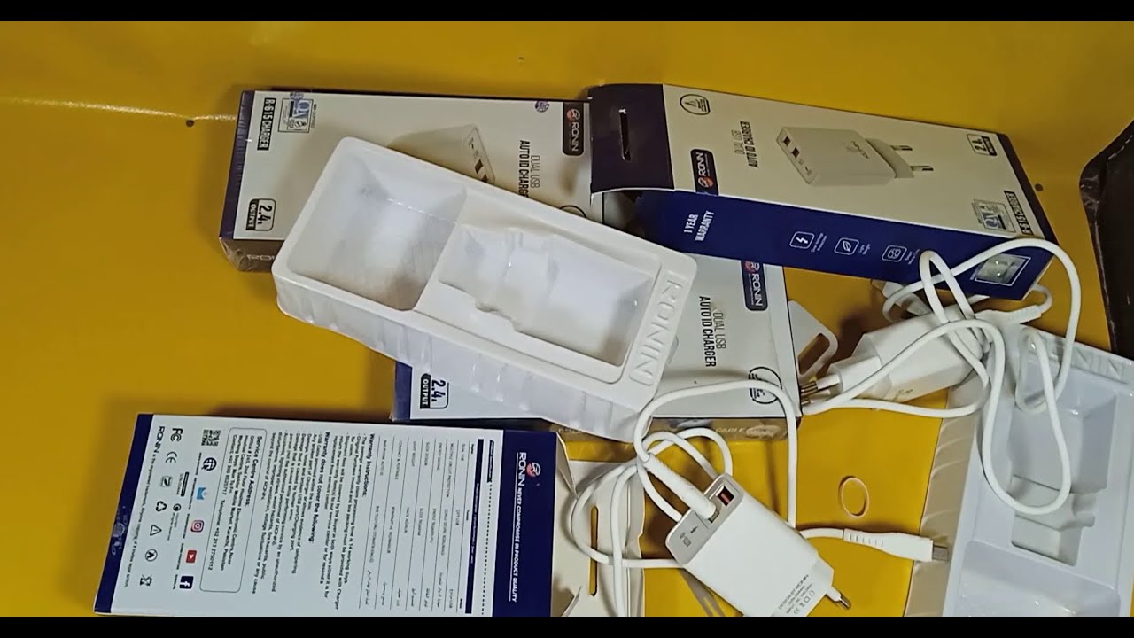 Ronin R 615 Fast Mobile Charger Unboxing & Review