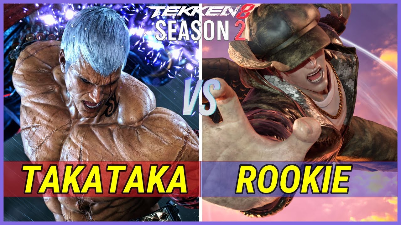 Tekken 8 Season 2 | TakaTaka (Bryan) vs Rookie (Devil Jin) Ranked Matches
