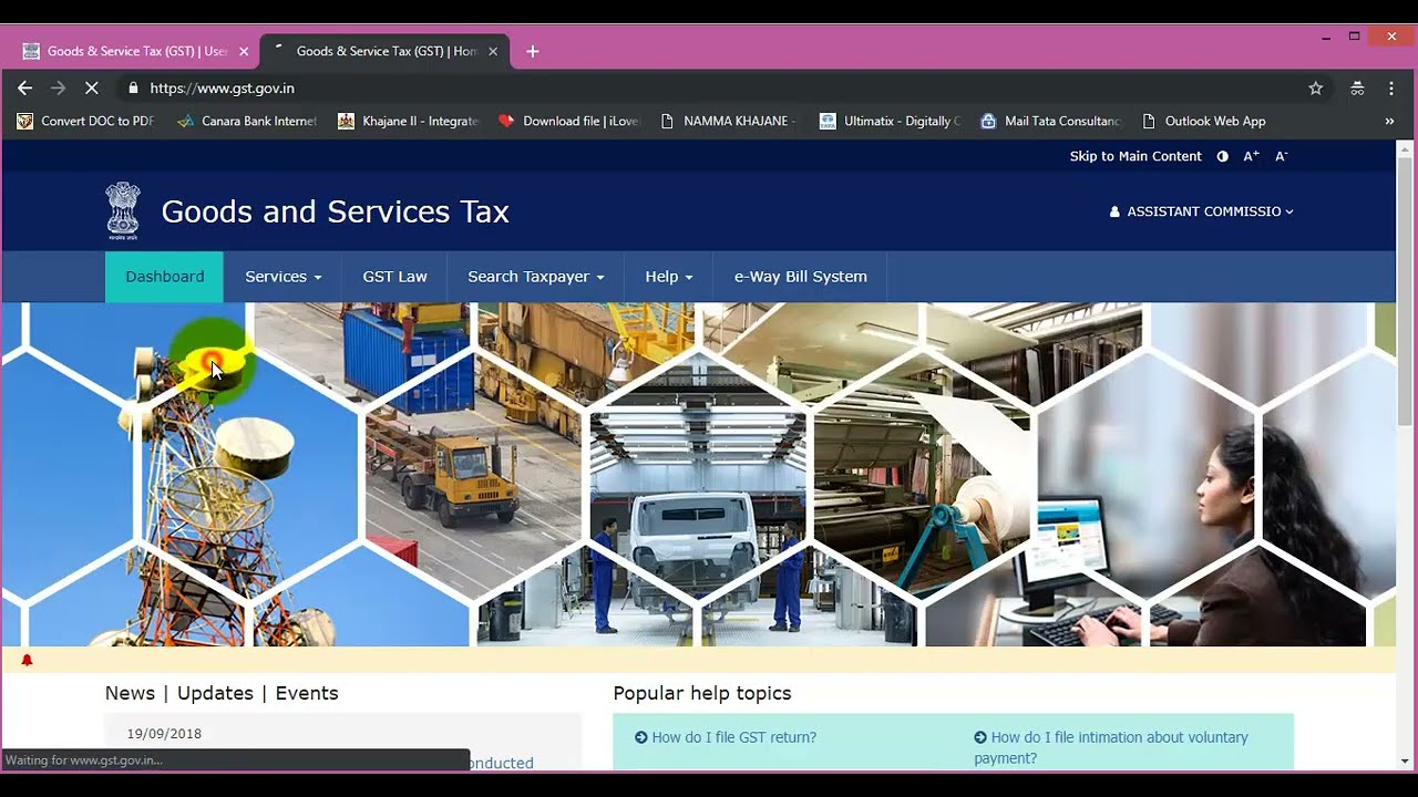 3  How to generate Challan in GST common portal GSTR 7 TDS ON GST k2