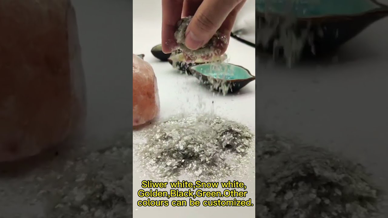 mica flakes used for epoxy floor with different colors