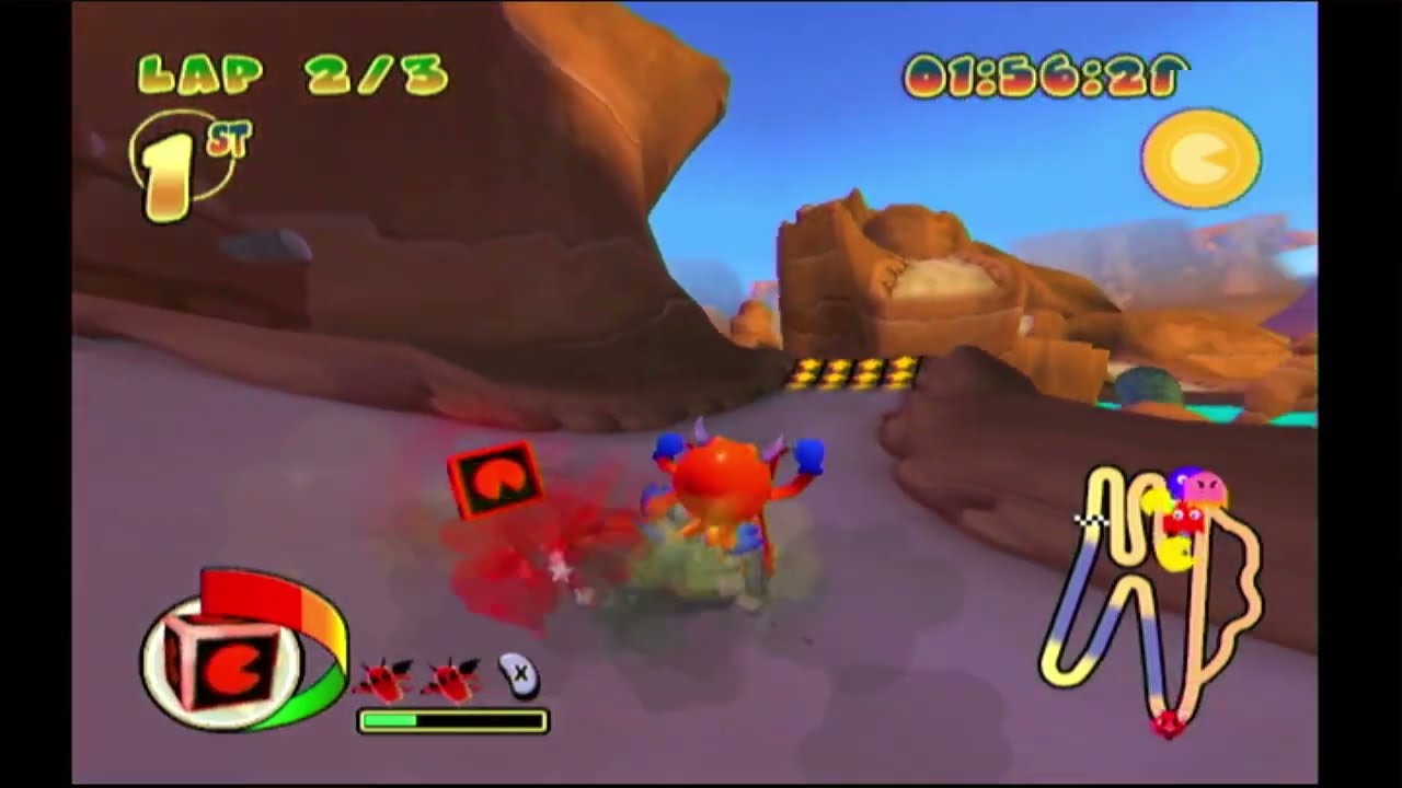Grape Cup (Easy) Pac-Man World Rally GC