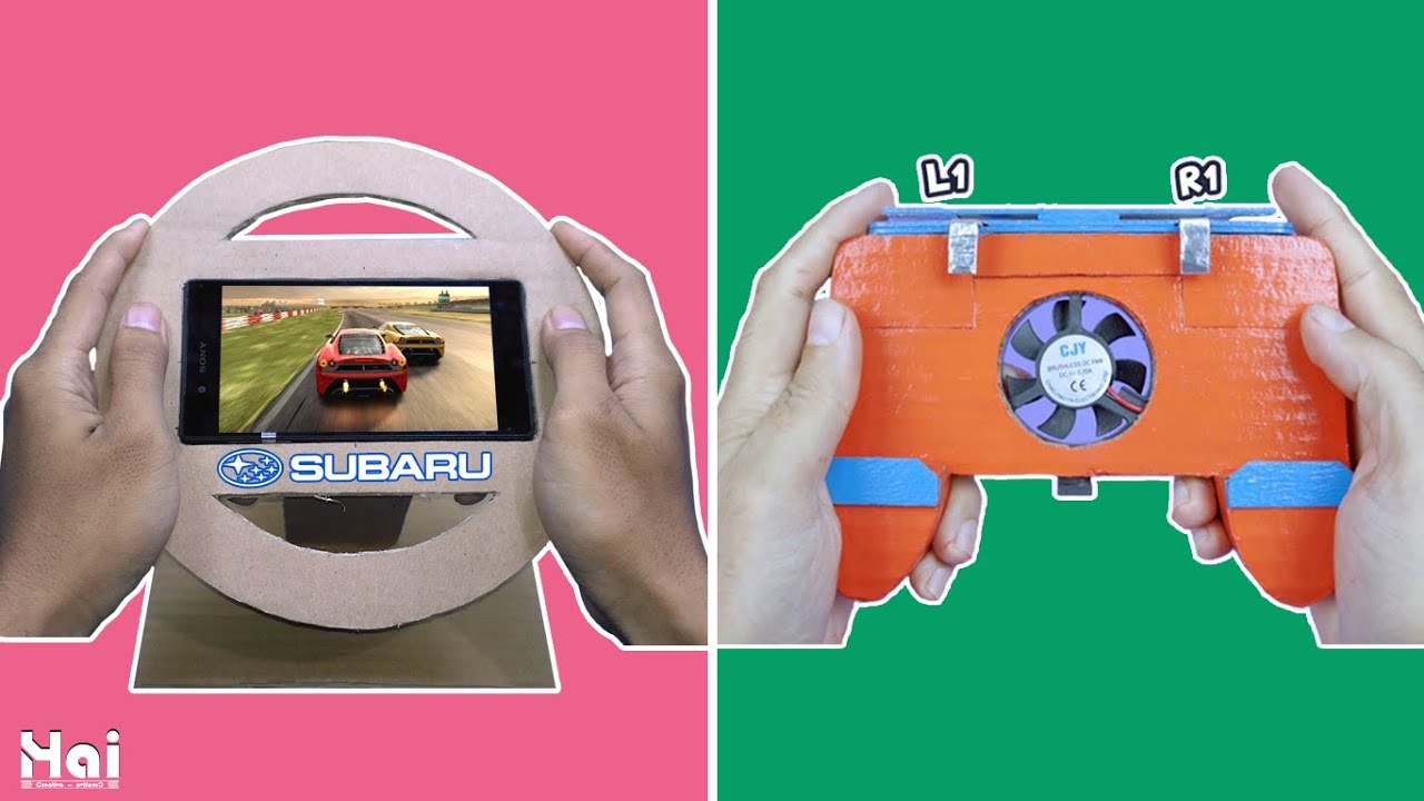 3 Ideas Mobile Gaming Hacks With Cardboard DIY