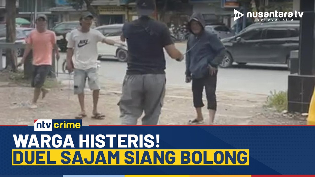 [LIVE] Aksi Perkelahian Menggunakan Senjata Tajam Terjadi di Sudirman Palembang | NTV CRIME