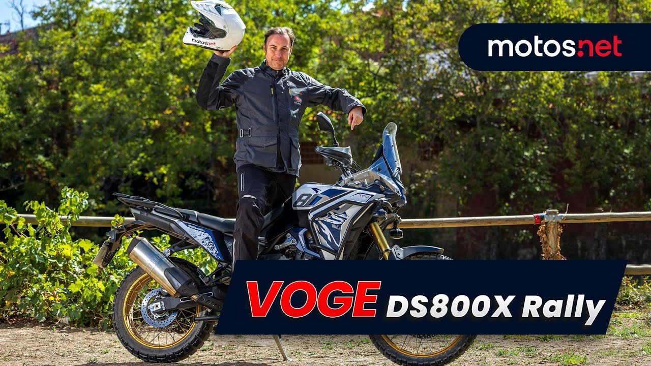 👌🏼 Probamos la VOGE DS800X Rally / Por asfalto y caminos / Review en 4k / motos.net