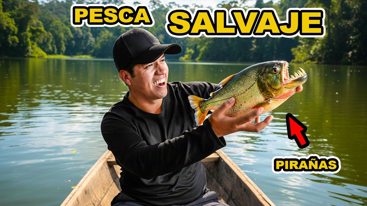 Encontramos las PELIGROSAS PIRAÑAS del AMAZONAS… y otros PECES EXTRAÑOS 🐟 Tambopata