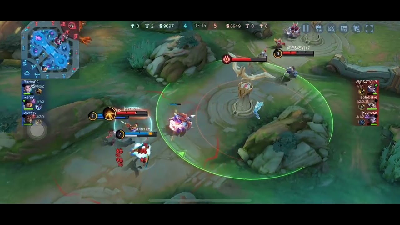 FINE MOTOR SKILLS IN MOBILE GAMES(MOBILE LEGENDS)