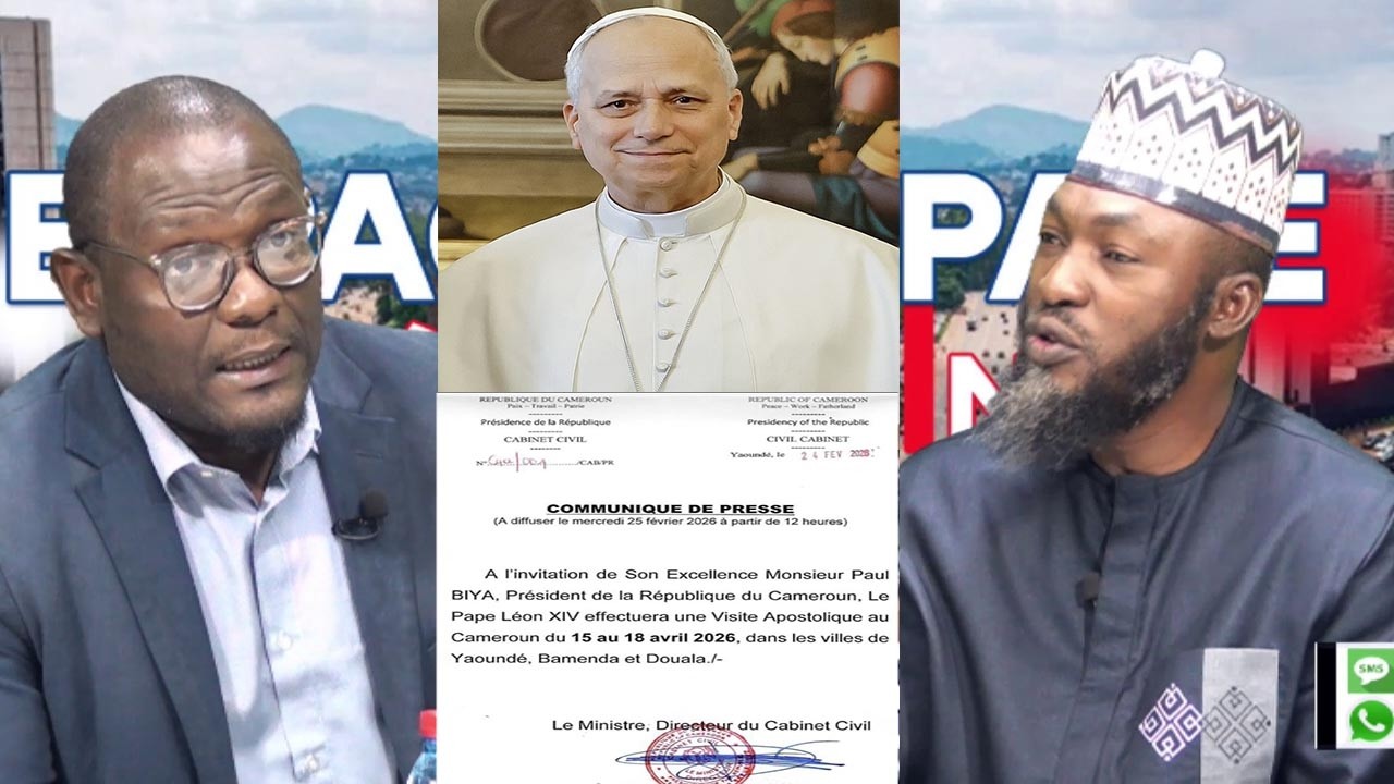 VISITE DU PAPE AU CAMEROUN : QUELS COMMENTAIRES ? ESPACE MINÉ DU 26 FÉVRIER 2026