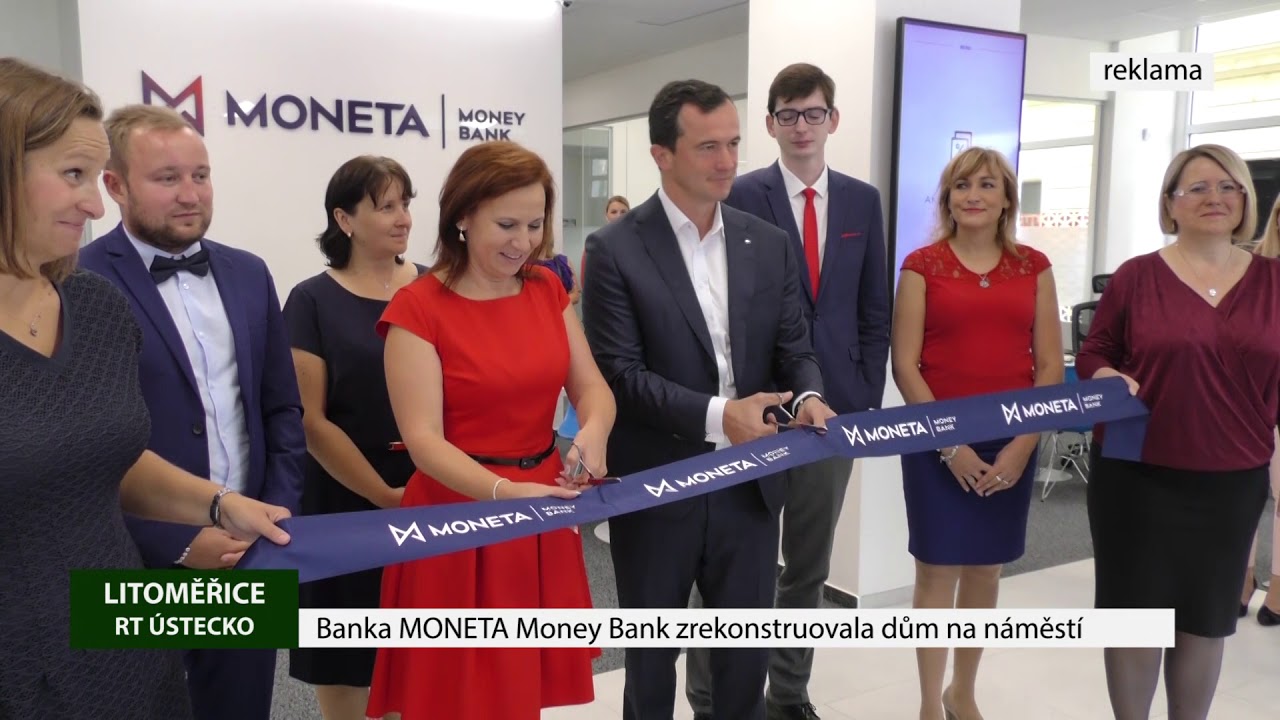 LITOMĚŘICE: Banka MONETA Money Bank zrekonstruovala dům na n&aacute;měst&iacute;