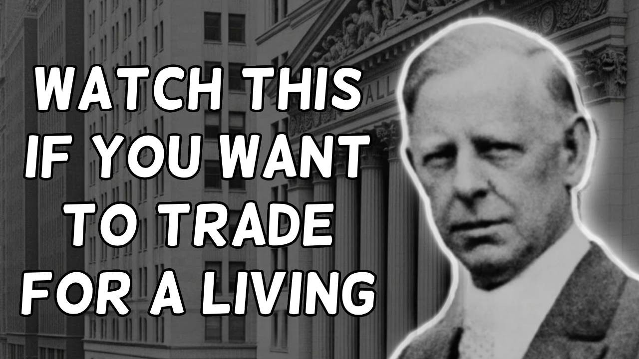 Jesse Livermore| If You Want to Make a Living From Trading, Watch This.