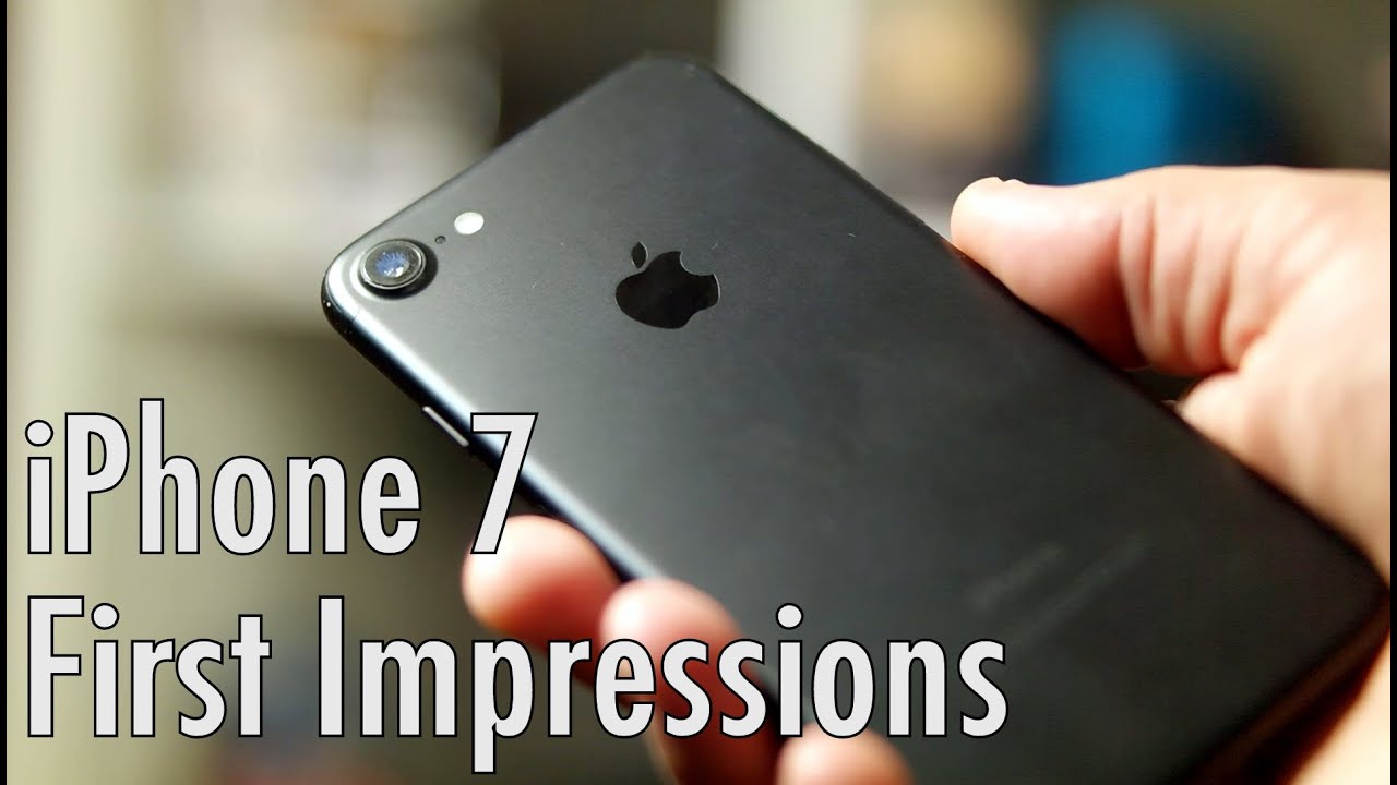 Apple iPhone 7 first impressions: Launch day in Pasadena California! | Pocketnow
