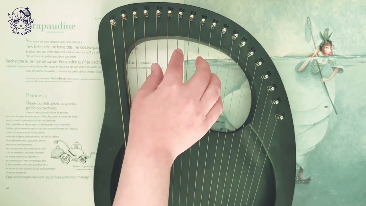 Clair de Lune [LyreHarp Cover] Claude Debussy