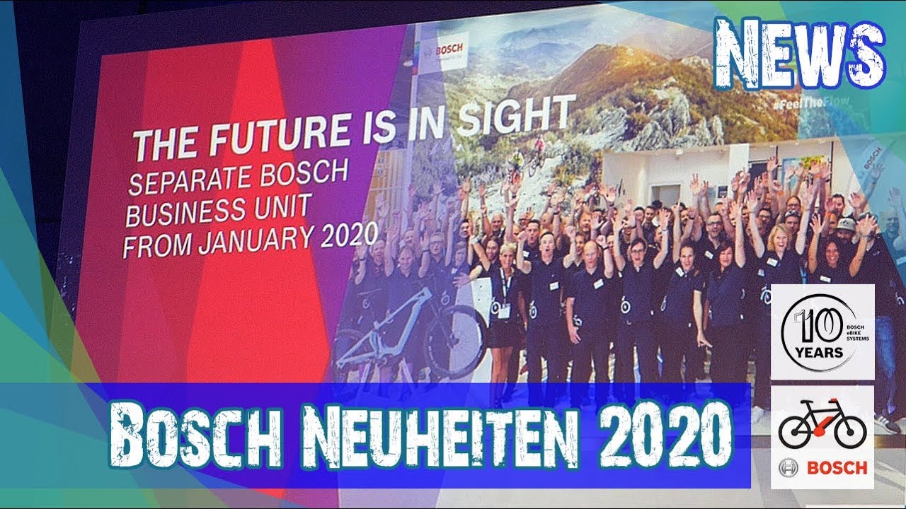 Bosch Ebike 2020 | Neuheiten Präsentation Stuttgart