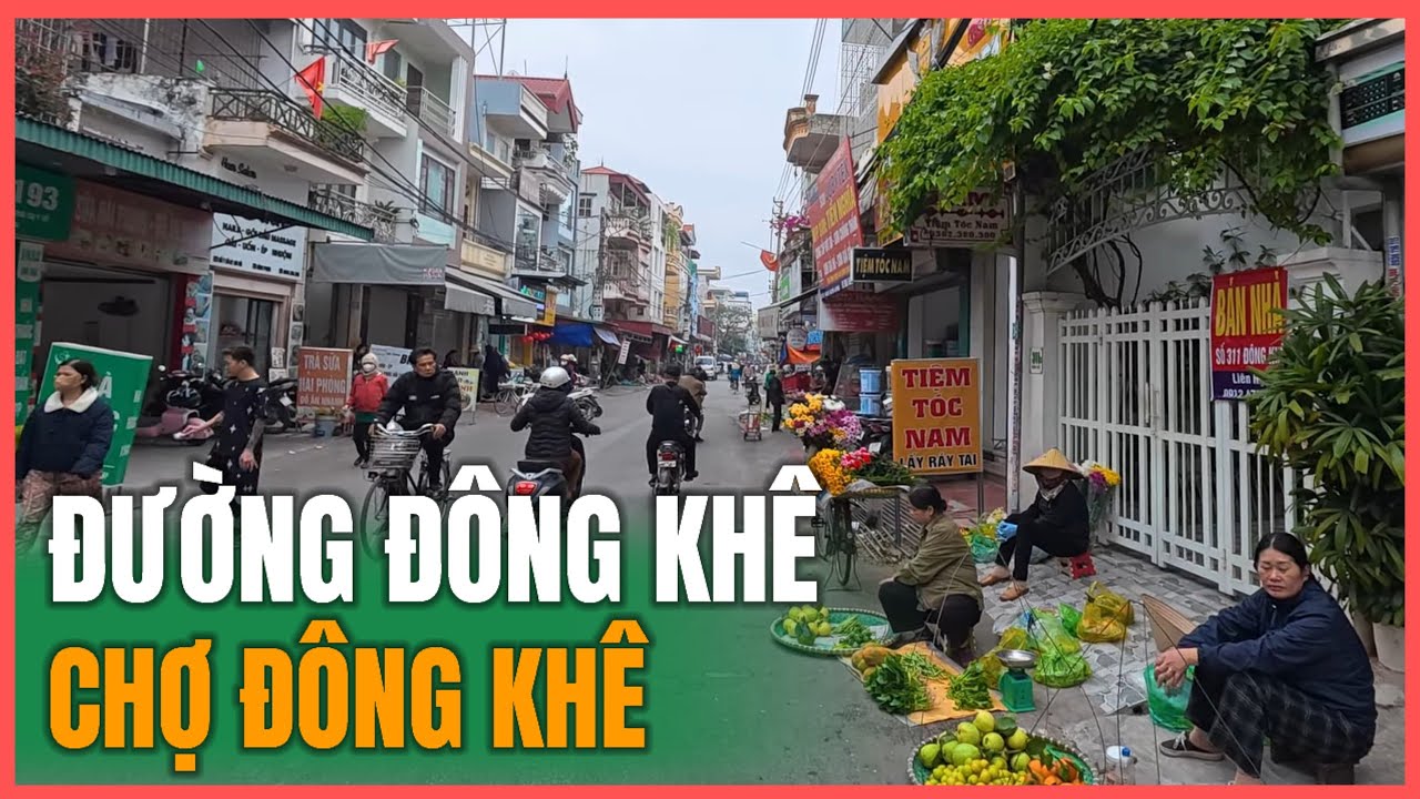 Đường Đông Khê - Chợ Đông Khê Hải Phòng (16.01.2026)