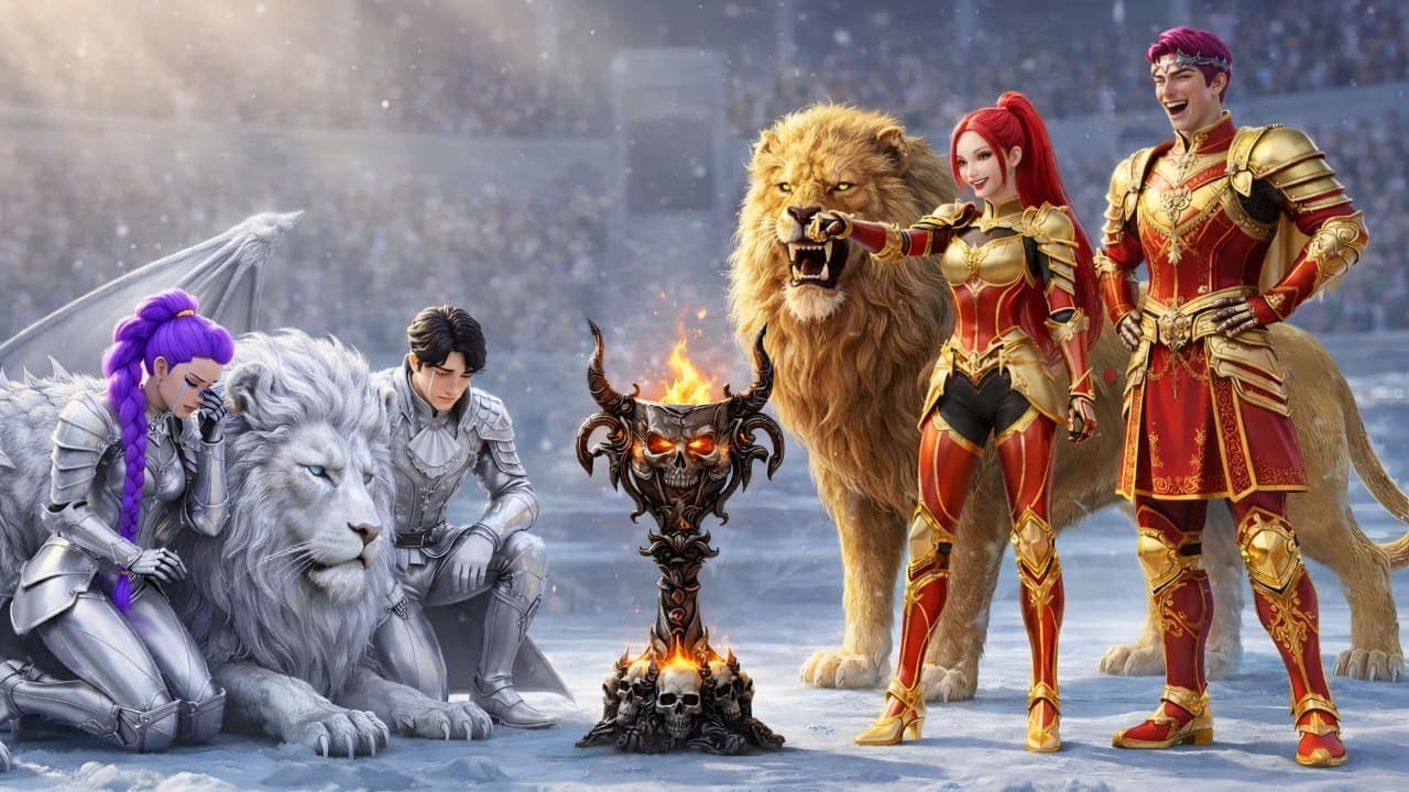 Golden Family VS Silver Family: RUMI Gets Magic Lion Racing Championship – KPOP Demon Hunters