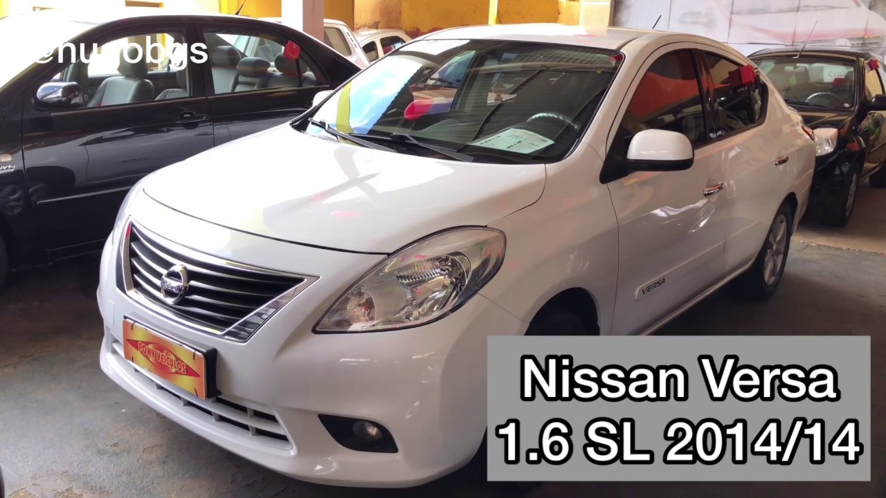 Nissan Versa SL 2014, o mais feio do Brasil!