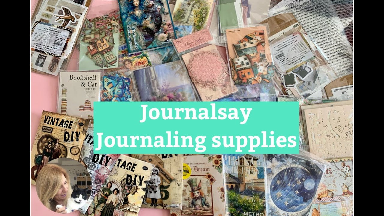 Huge Journaling Haul // Journalsay Haul // Journaling Supplies Unpacking