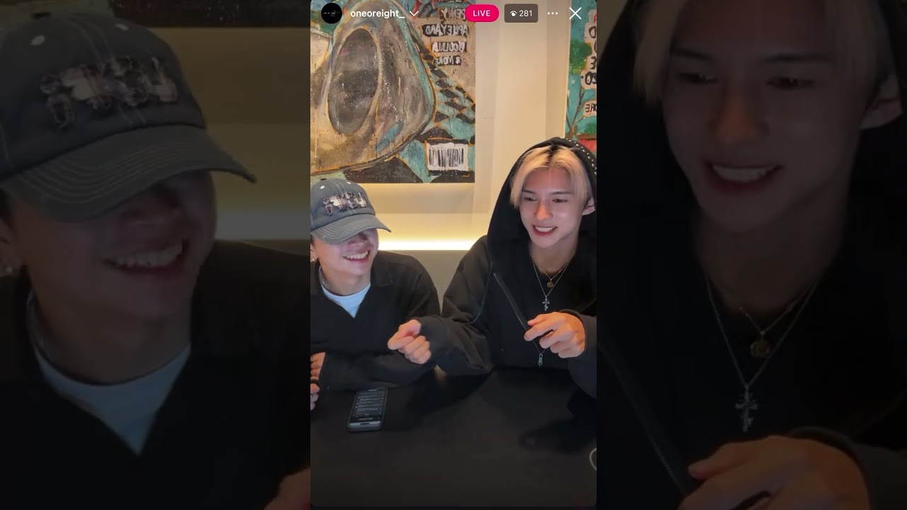 251002 Reia & Takeru Instagram Live
