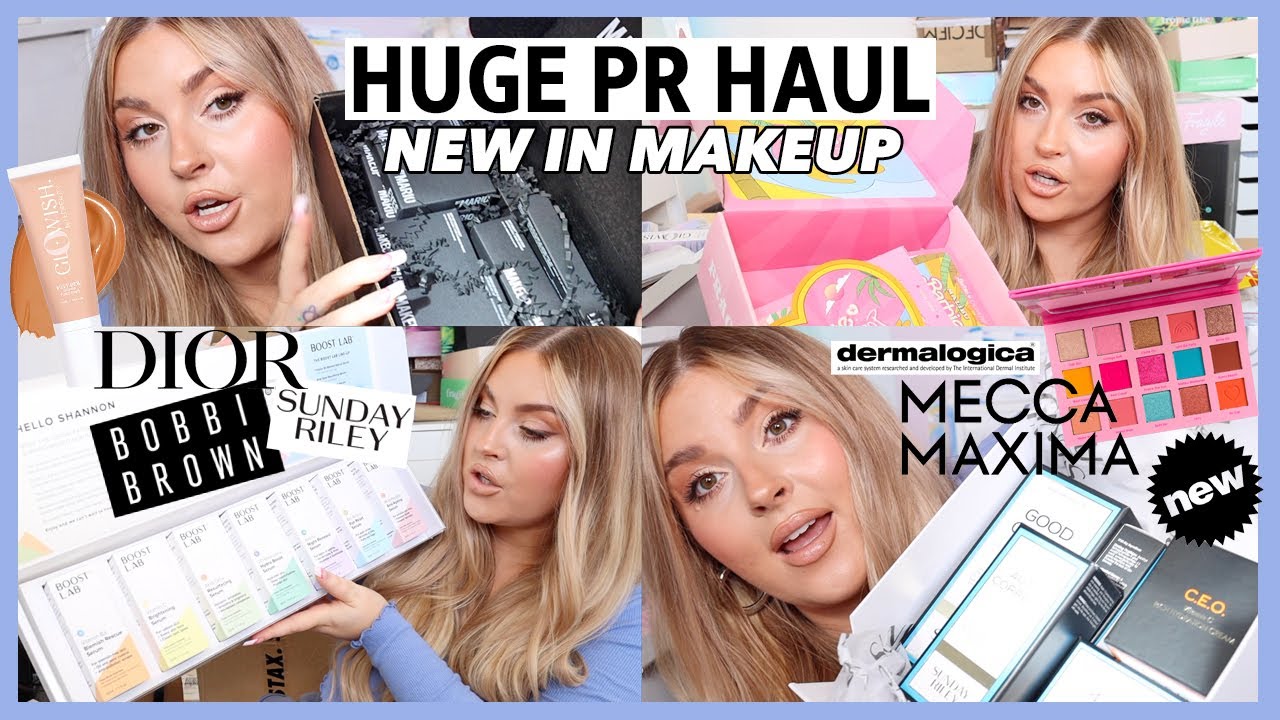 a HUGE pr haul for your lockdown 🔥🥳 NEW IN MAKEUP 💝