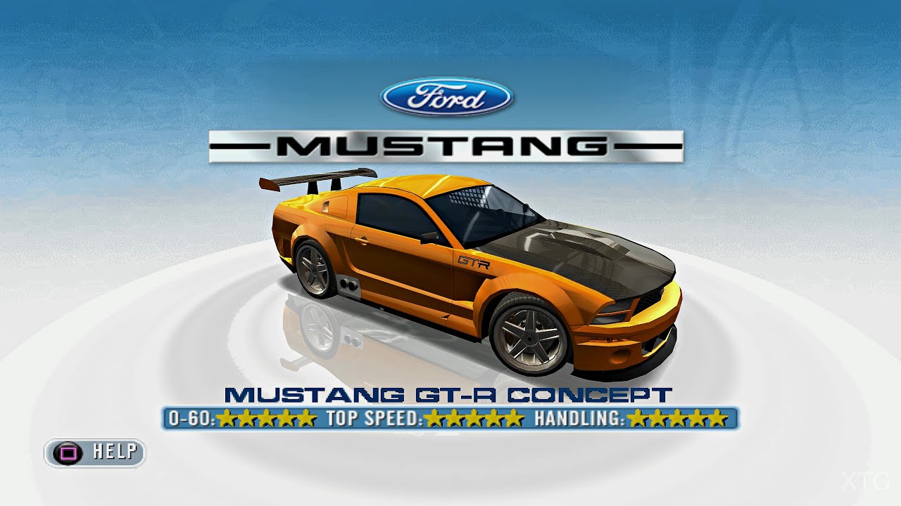 Ford Mustang: The Legend Lives - All Cars List PS2 Gameplay HD (PCSX2)