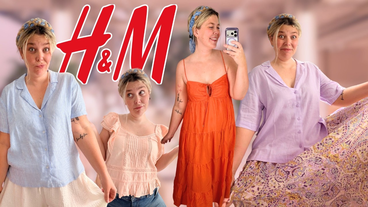 The H&M Summer Clothes Were Better Than I Expected... Midsize Size 12/14 Try-On