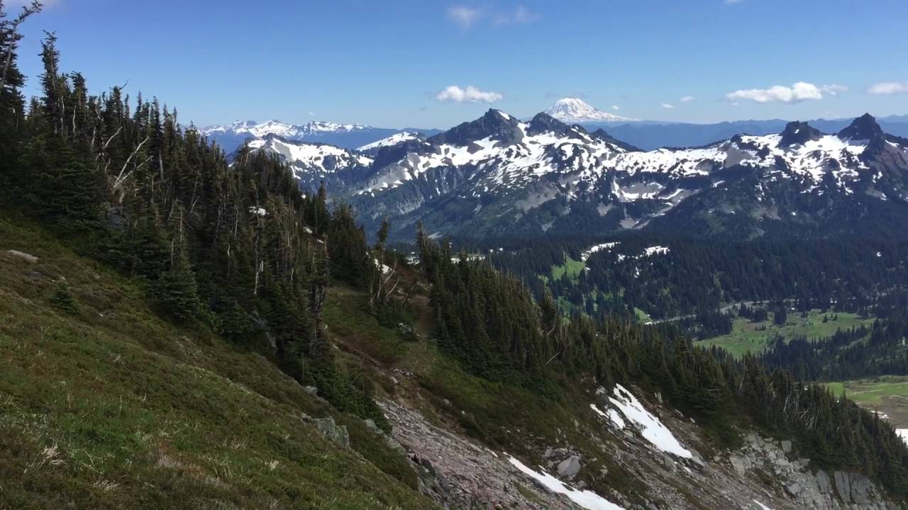 Tatoosh Range from Mount Rainier