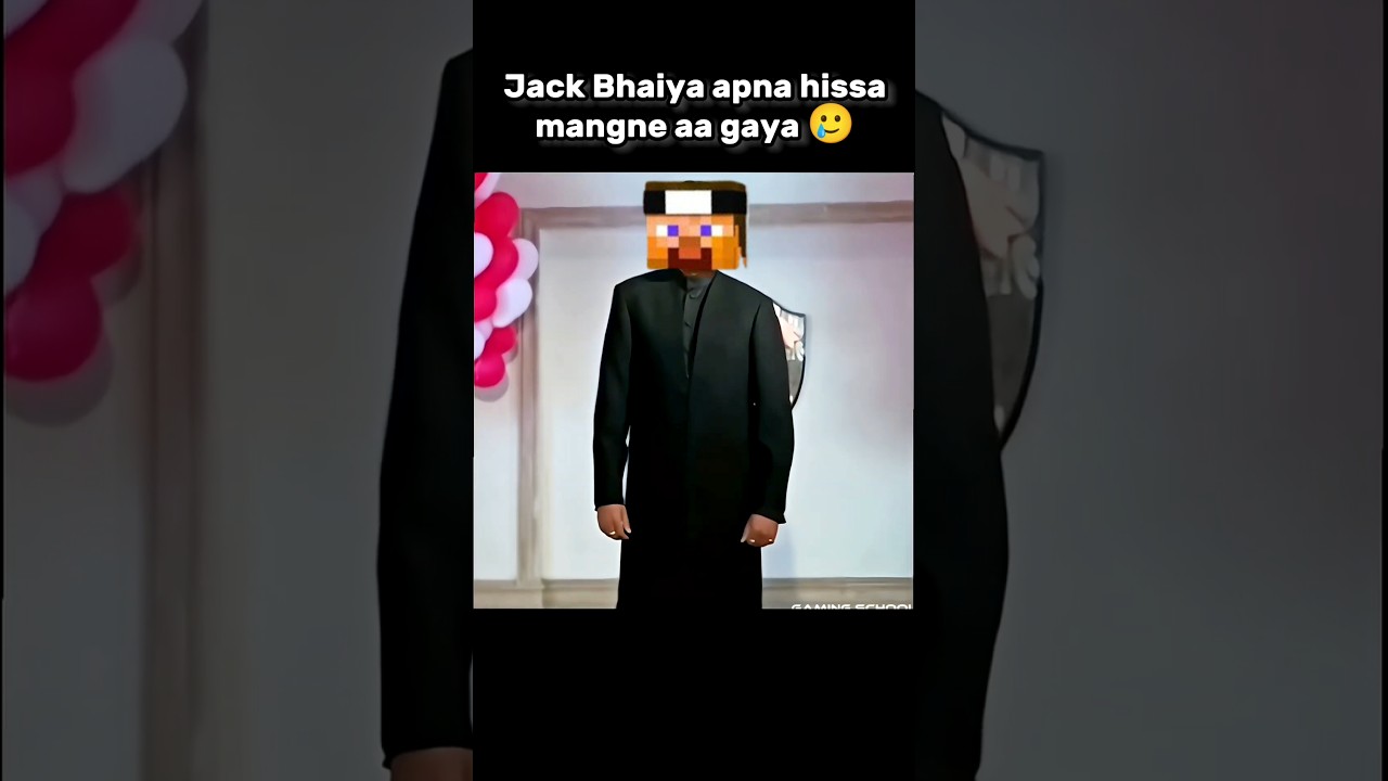 Jack Bhaiya Ke Diamonds 😜 @GamerFleet @AnshuBisht #minecraft #gamerfleet  #anshubisht #shorts