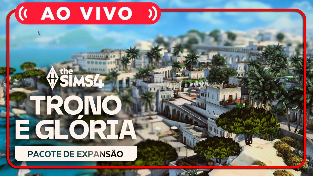 🔴 LIVE JOGANDO A NOVA EXPANSÃO - The Sims 4